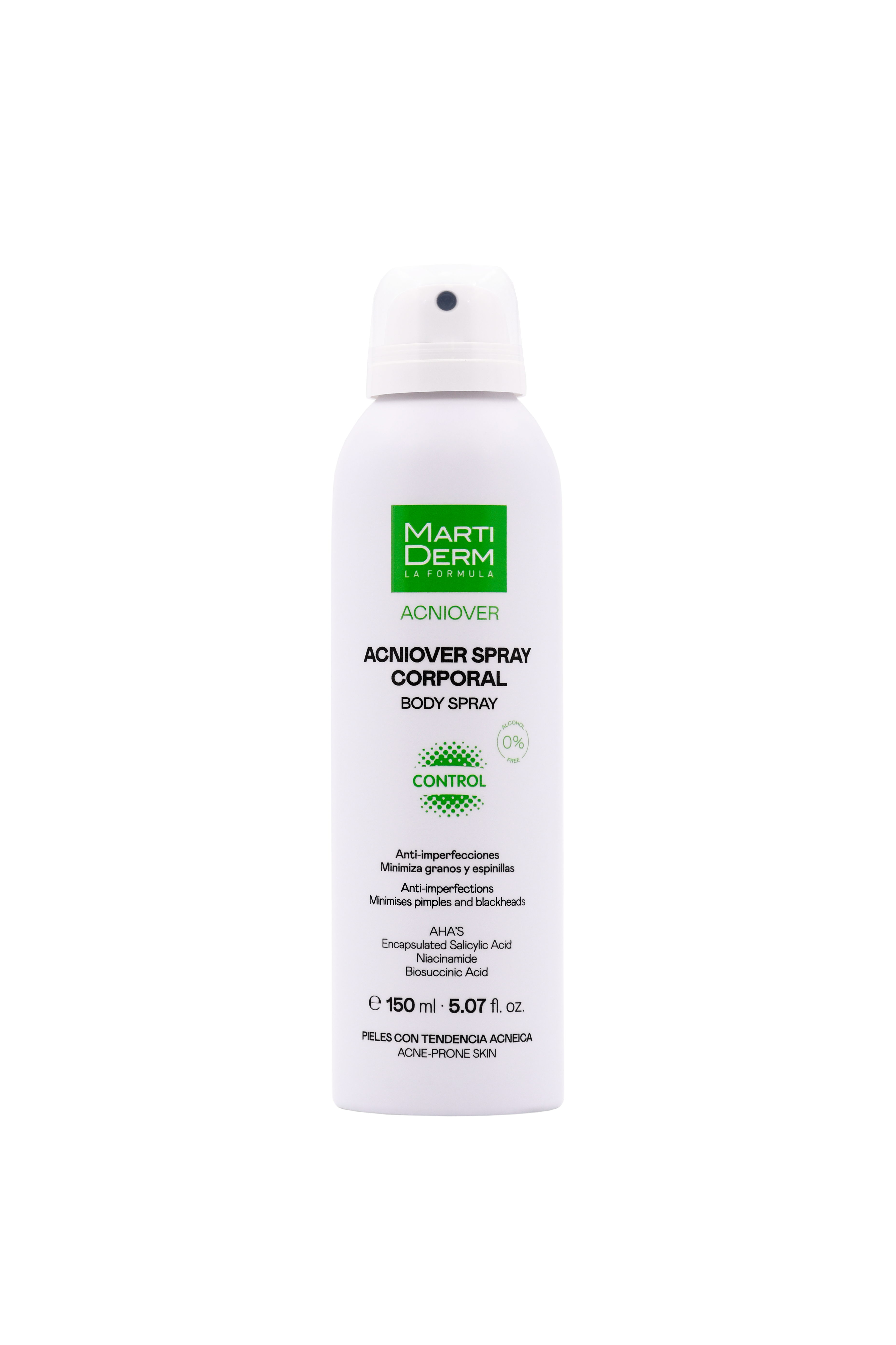 MartiDerm Acniover Spray Corporal 150 ml