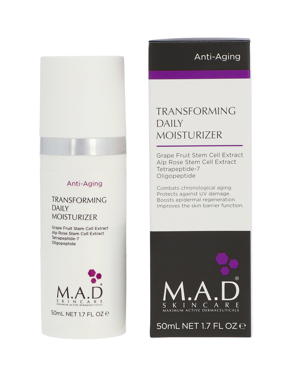 M.A.D Skincare Anti-Aging Transforming Crema Humectante Diaria 50 g