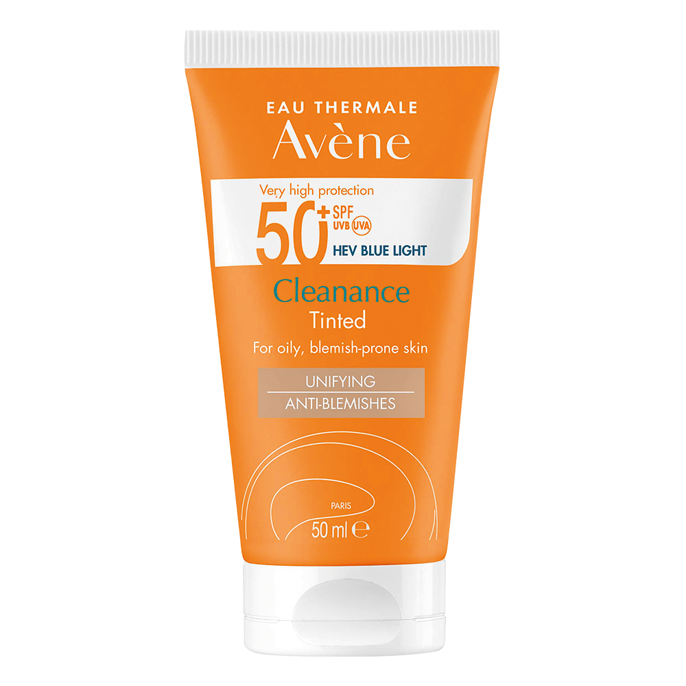 Avène Cleanance Tinted Protector Solar SPF 50+ 50 ml