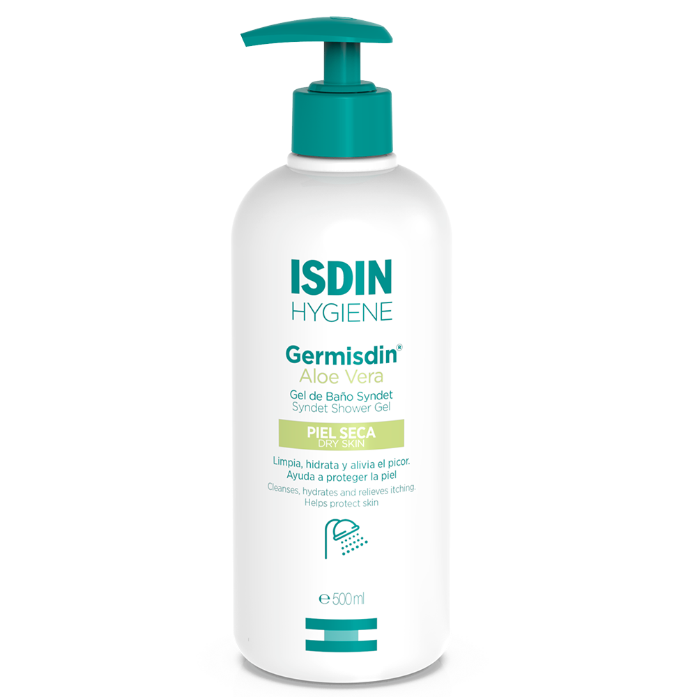 ISDIN Germisdin Aloe Vera Gel de Baño Syndet 500 ml
