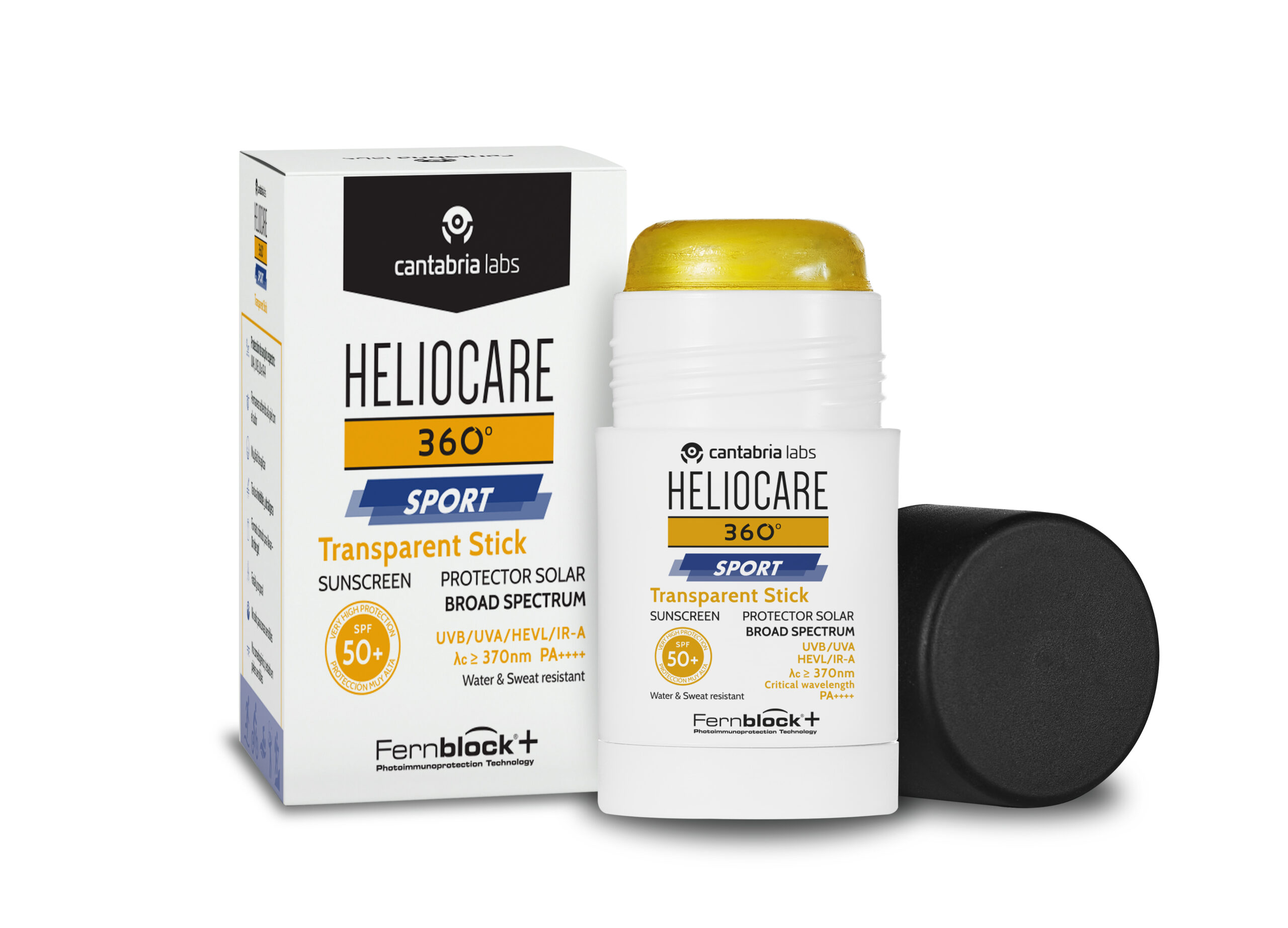 Heliocare 360° Transparent Stick Sport SPF 50+ 25 g