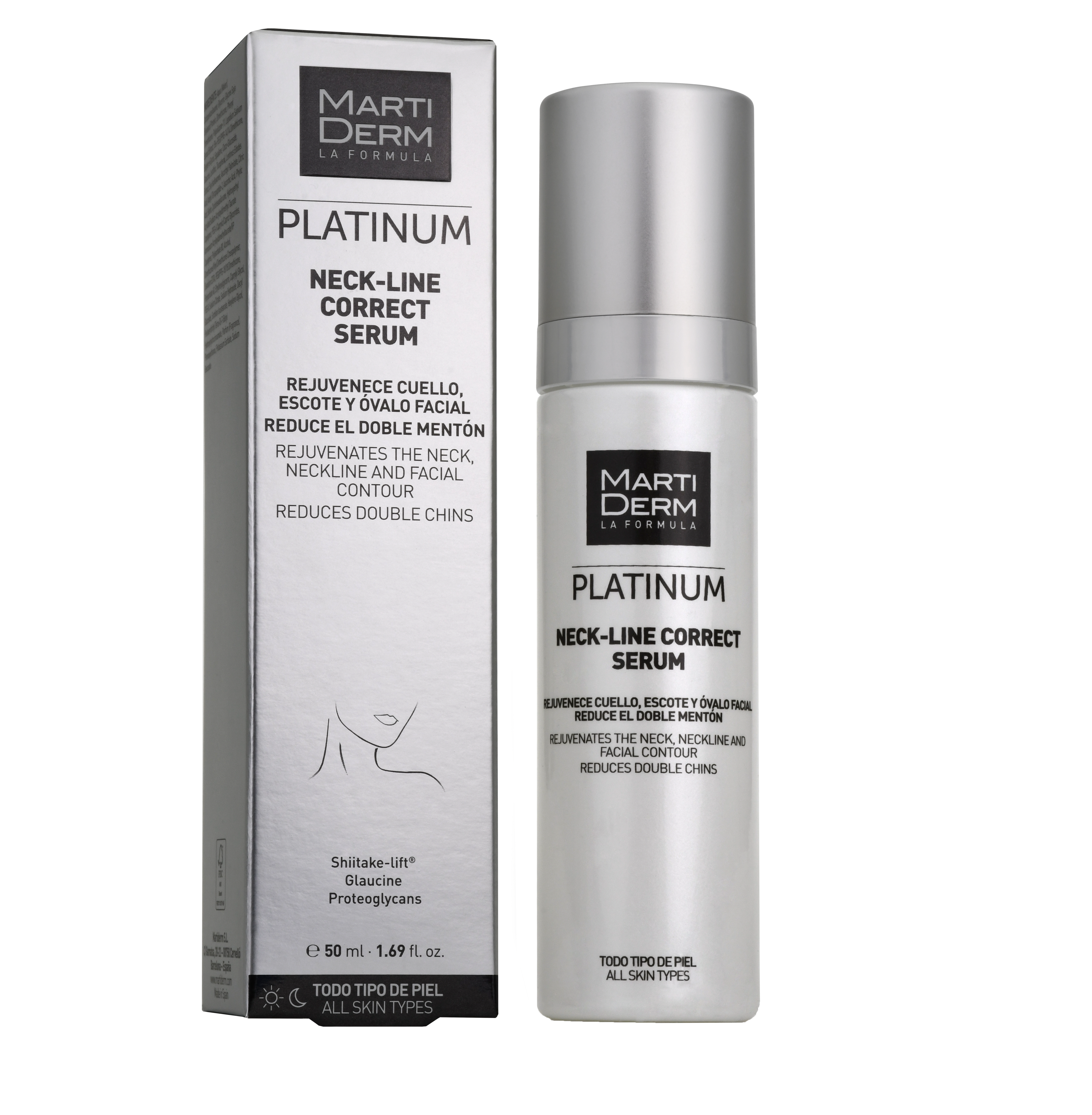 MartiDerm Platinum Neck-Line Correct Sérum 50 ml
