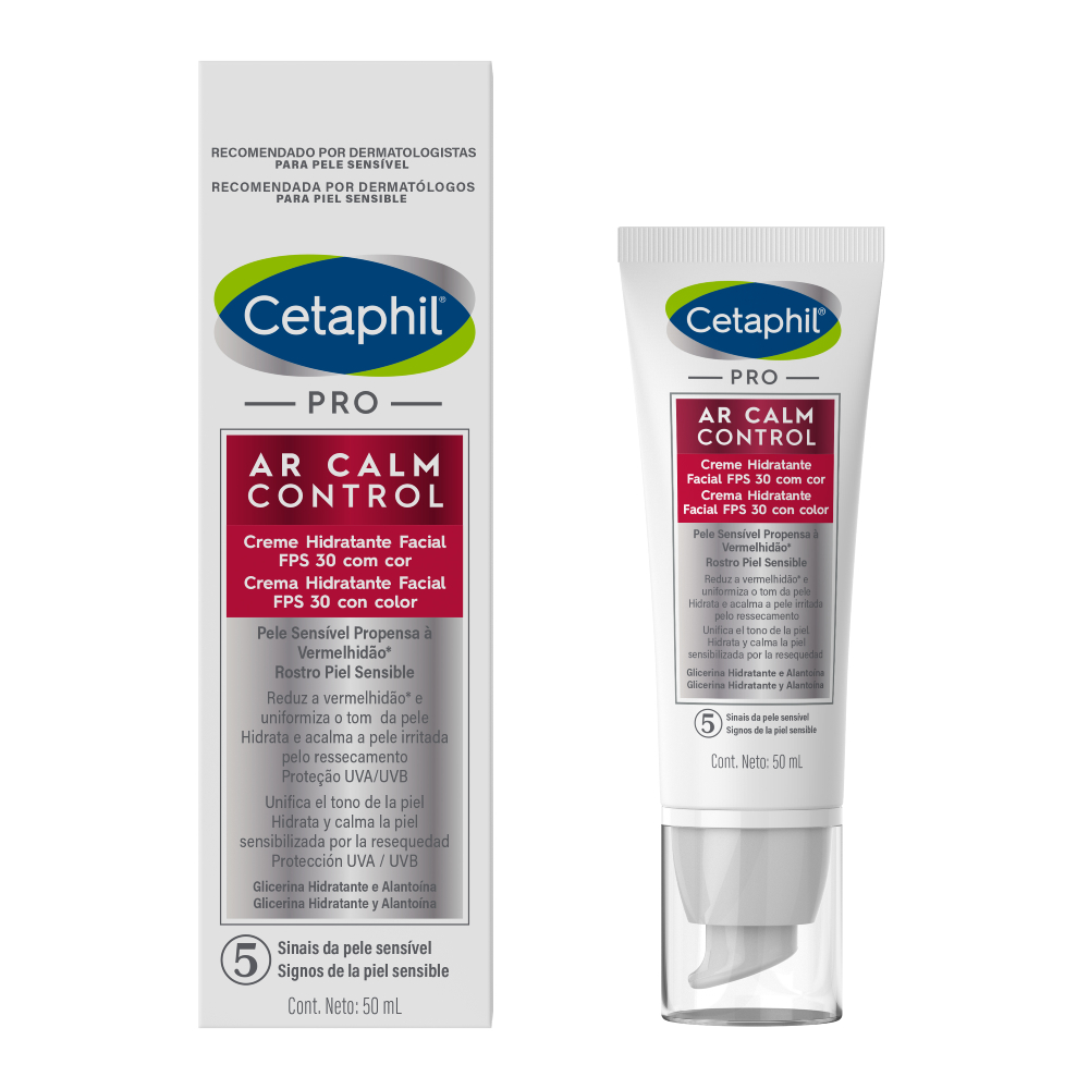 Cetaphil Pro AR Calm Control Crema Facial SPF 30 con Color 50 ml