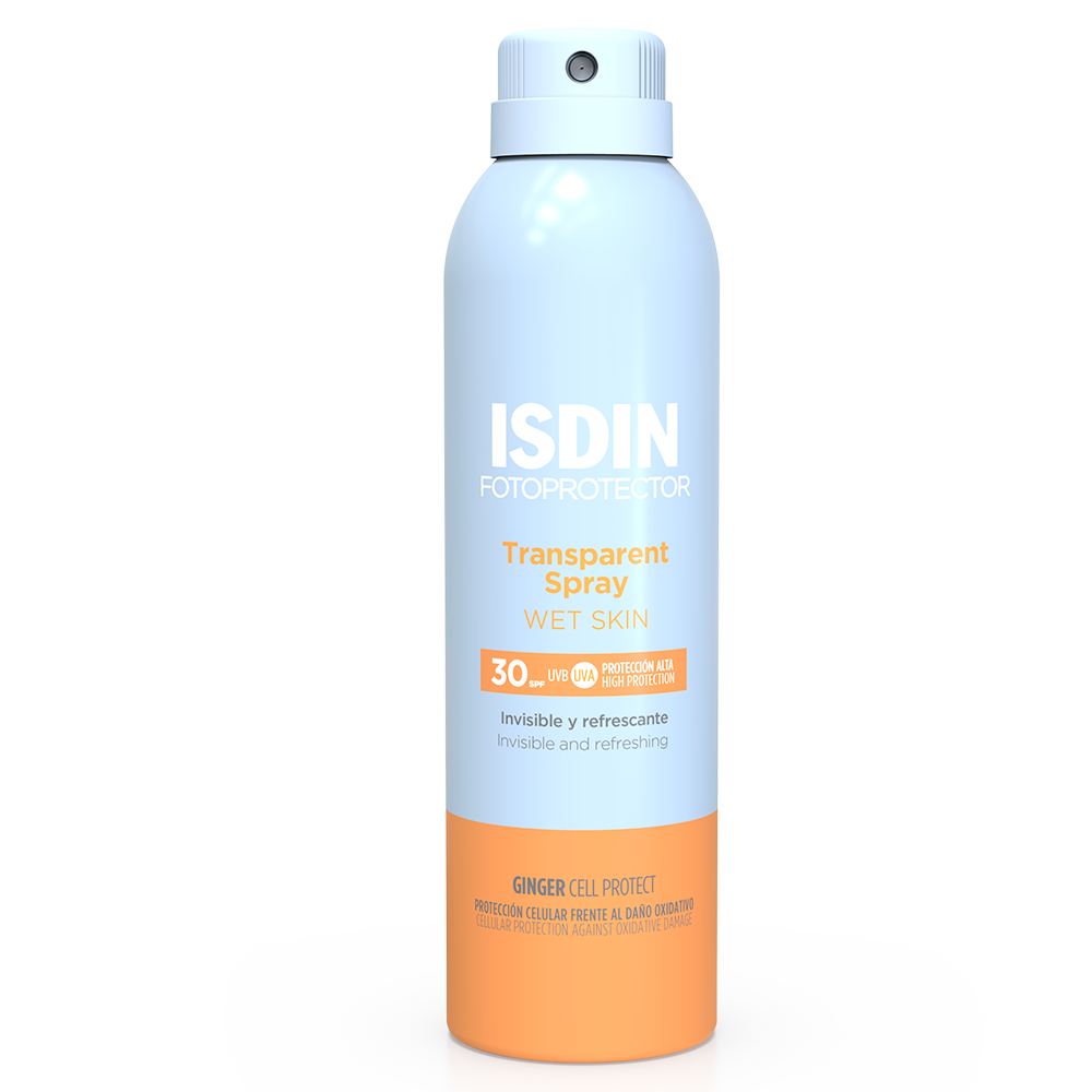 ISDIN Fotoprotector Transparent Spray Wet Skin SPF 50 250 ml