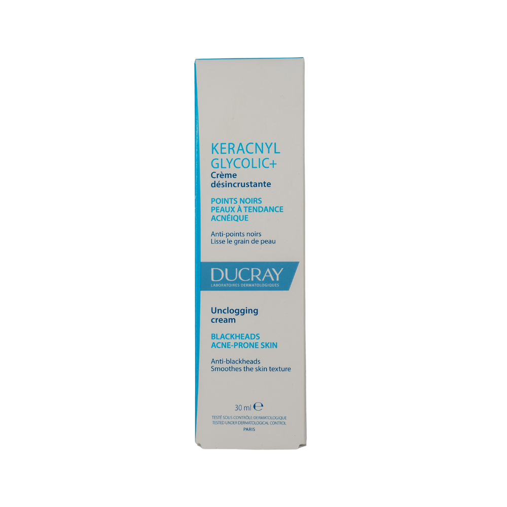 Ducray Keracnyl Glycolic+ Crema Desincrustante 30 ml